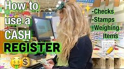 Cashier Tips &Tricks (Using a Cash Register)💰✨🙌🏼