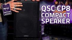 QSC CP8 Compact Powered Loudspeaker - 1000 Watt PA Speaker