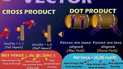 VECTORS CROSS AND DOT PRODUCT