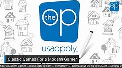 Op Con 2020 - Classic Games for A Modern Gamer