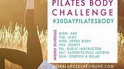 (FREE) 30 Day Pilates Body Challenge! - Lindywell