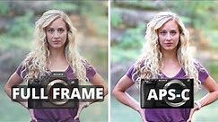 Full Frame vs APS-C for Portraits