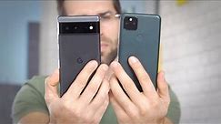 Pixel 6 vs Pixel 5a: Camera And Battery Life Comparison