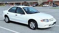 2003 Chevy Cavalier Review, Start Up and Full Tour