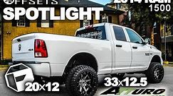 Spotlight - 2014 Ram 1500 on Fuel Rampage 20's with Atturo Trail Blade MT 33's