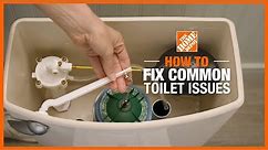 3 Common Toilet Issues | Toilet Repair | The Home Depot