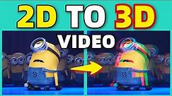 How To Convert 2D Movie to 3D VR? Super Easy!!!
