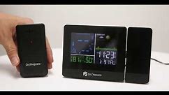 Dr. Prepare | Projection Alarm Clock with Temperature Display 3.0