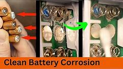Clean BATTERY CORROSION on ELECTRONICS! EASY DIY! | 2-minute Tutorials Ep.4