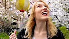 NOT overrun with tourists?? 🌸We Visited Japan’s Secret Cherry Blossom Neighbourhood!🌸