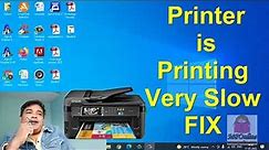 Printer Slow Printing Problem Solution For any Brand/Model