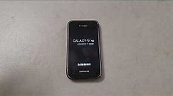 Samsung Galaxy S 4G (T-Mobile) - Startup/Shutdown