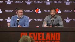 Kevin Stefanski & Andrew Berry NFL Draft Press Conference | Cleveland Browns