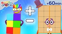 Learn Addition and Subtraction Level 3 | Learn to Count | Maths Cartoons for Kids | Numberblocks