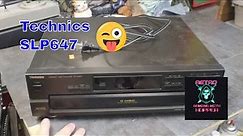 Technics SLP647 5 Disc CD Changer / Testing & Cleaning Repair