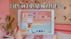 Ios 14 customization for ipad / iphone + how to customize and organize your ipad | Easy & Aesthetic