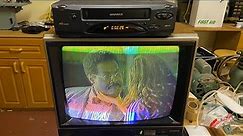 How to connect a VHS player up to a CRT TV without using a converter UHF direct￼