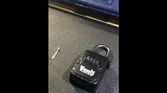 How to open Lock Box