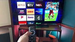 Example of an all in one TV remote for a Roku Streamer (AVR/TV)