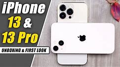 Apple iPhone 13 & 13 Pro Unboxing, First Look, Specifications, Price in India and Launch