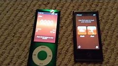 iPod nano 5th and 7th generation comparison review