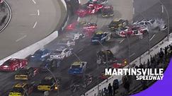 Multiple Xfinity drivers collide at start of Martinsville overtime