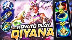 HOW TO PLAY LIKE A QIYANA MAIN | BEST Build & Runes | Season 12 Qiyana guide | League of Legends