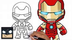 How To Draw Iron Man | Fortnite Marvel Legends