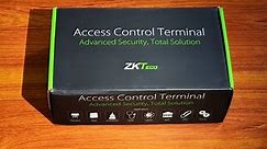 Access Control Terminal F18 for Advanced Security Unboxing | Gamers Nation