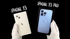 iPhone 13 + 13 Pro Unboxing & First Look | ASMR Unboxing