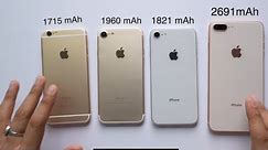 iPhone Battery Drain Test - iPhone 6S vs iPhone 7 vs iPhone 8 vs iPhone 8 Plus | 2024🔥