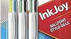Paper Mate InkJoy Quatro Retractable Ballpoint Pens, Medium Point, Assorted Colors, 3 Pack