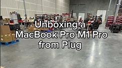 Unboxing a MacBook Pro M1 Pro