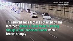 Video: Tesla car in autonomous mode causes pileup in San Francisco