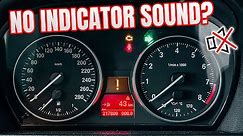 BMW E90 Cluster Repair: No Indicator Sound FIX.
