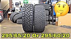 295/60/20 VS 295/65/20 All Terrain Tire - Here's Why I didn't Pick A 35X11.5 Or 35X12.5 Tire Size