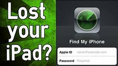 How to use Lost Mode to find a lost iPad