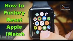 How to factory reset Apple Watch Series 1