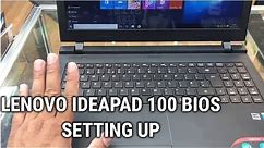 How To Get into Bios Lenovo Ideapad 100