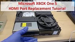 XBOX One S HDMI Port Replacement Tutorial