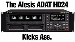 Alesis ADAT HD24 Hard Disk Recorder - FEARSOME TECHNOLOGY! | Studio Tour Ep.1