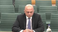 Sajid Javid speaks to health committee in Parliament as COVID plan-B restrictions are lifted