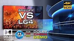 DOLBY VISION DEMO for "BRAVIA 9 VS LG G4" [4KHDR] Master for Theaters and TV Reviewers. Download AVL
