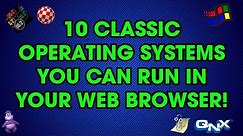 10 Classic Operating Systems You Can Run in Your Web Browser