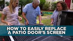How to Repair a Sliding Patio Screen Door (And Make It Good As New!)