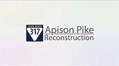State Route 317 (Apison Pike) Reconstruction