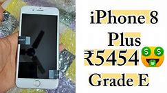 iPhone 8 plus | ₹5454 || Grade E || Refurbished iPhone 8 plus || Cashify super sale Unboxing Grade E