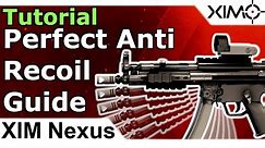 XIM Nexus Perfect Anti Recoil Setup Tutorial Guide With Smart Actions