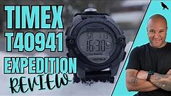 TIMEX Expedition Digital 41 Chrono Date Alarm Watch Review| Ref: T40941, with SET ASSISTANCE