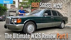 The Ultimate W126 Mercedes Benz Review Part 1 - The Vanilla 560SEL